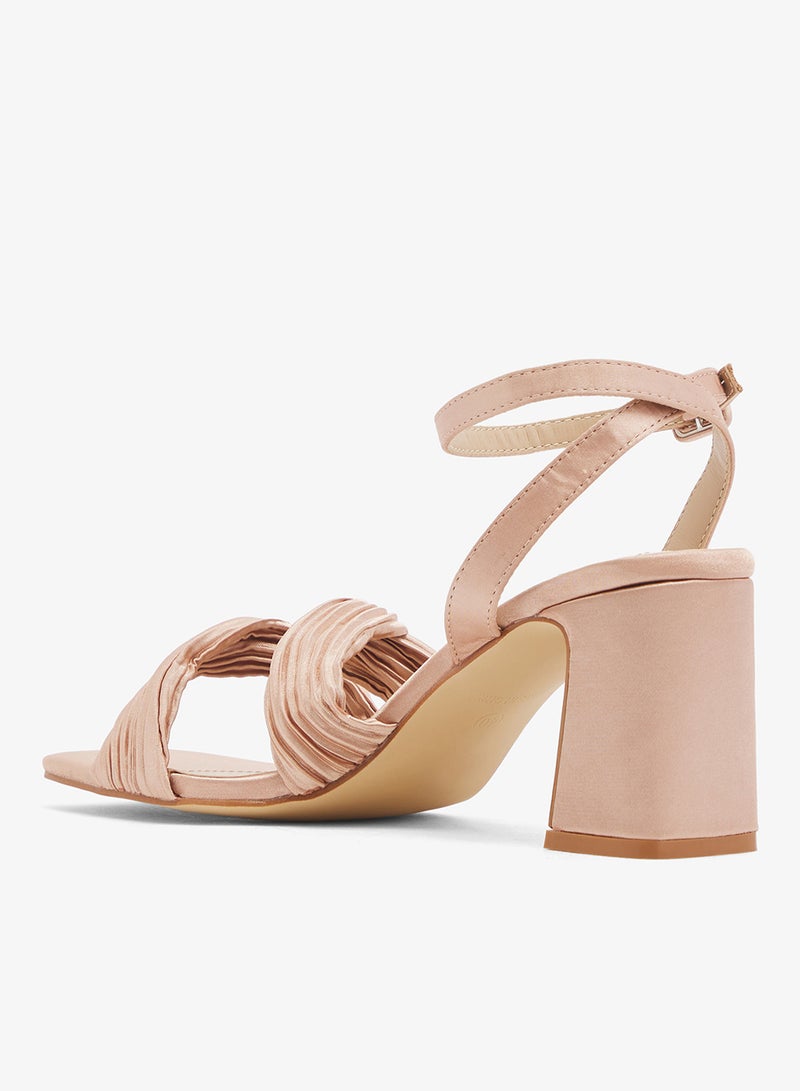 BE MINE Block Heel Sandals - Image 3